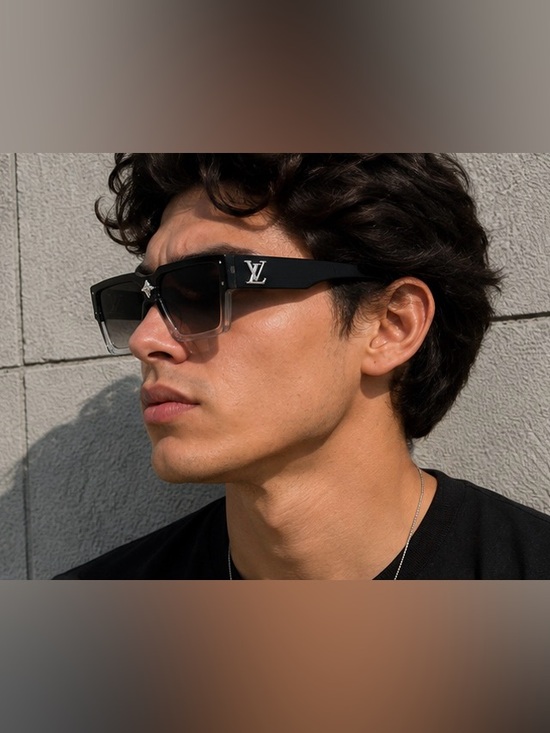 Louis Vuitton Other - Louis Vuitton Men's Black-to-Clear Shield Sunglasses